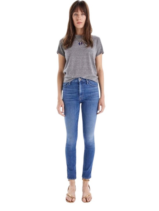 MOTHER Denim - MOTHER Denim The High Waisted Double Looker Hover Jeans – First Mate – Size 26